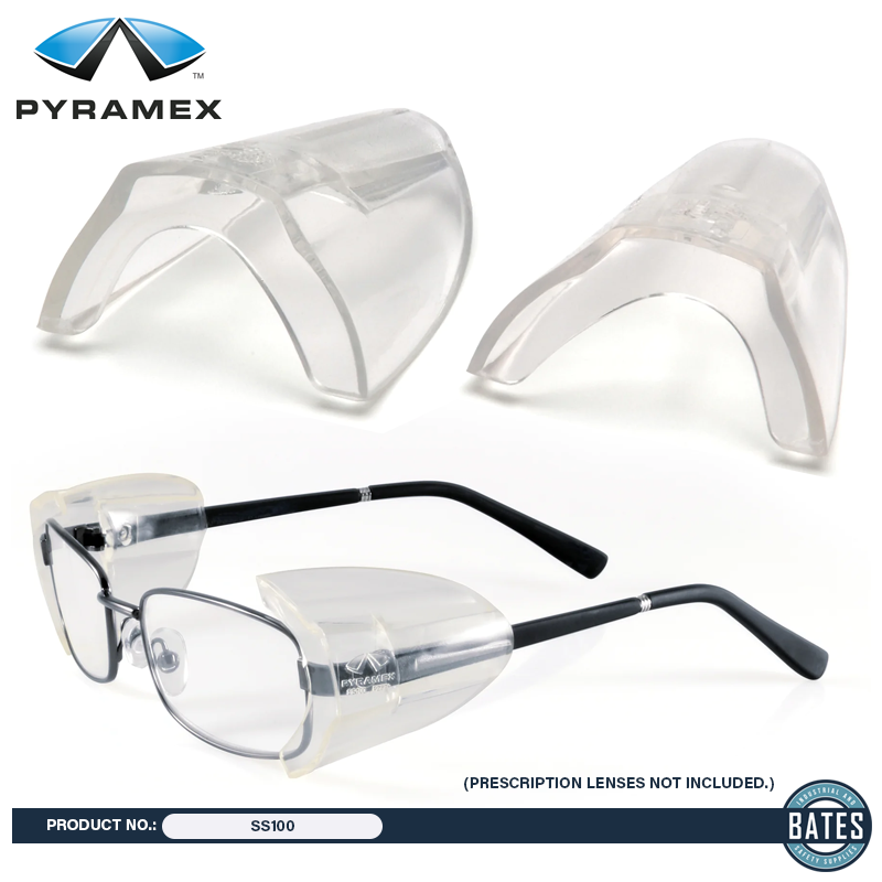 SS100 Pyramex Side Shields (for Prescription Lenses)