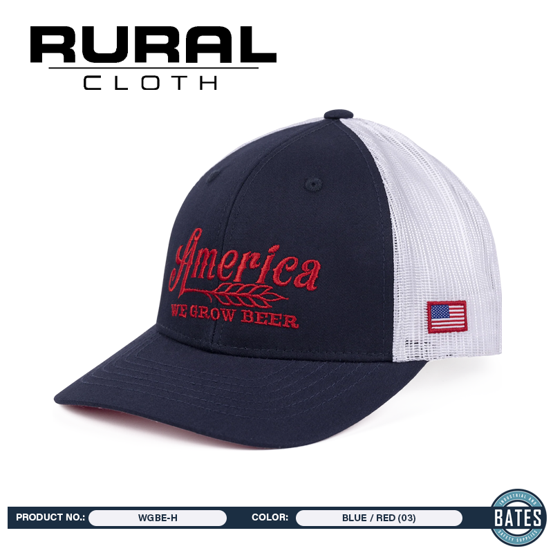 WGBE-H RCC "WE GROW BEER" Embroidered MB Caps