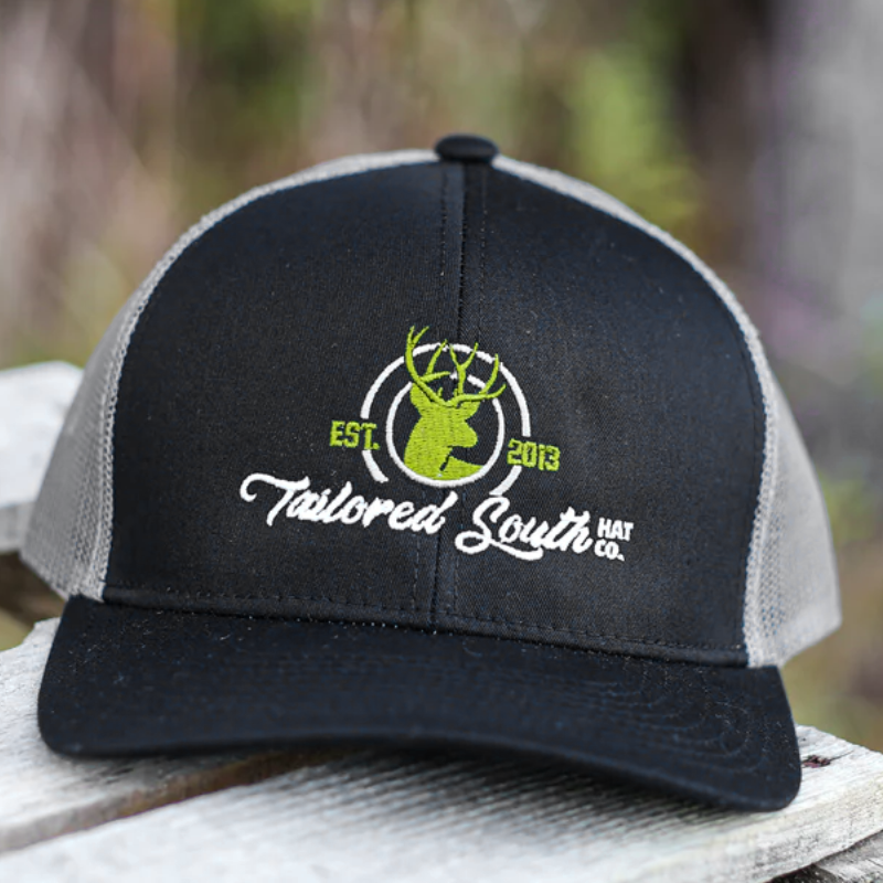 TS101 Tailored South "BLACK DEER" Snapback Cap