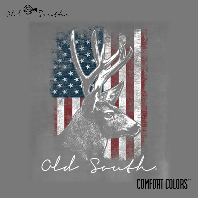 Old South "DEERLY" Graphic SS T-Shirt