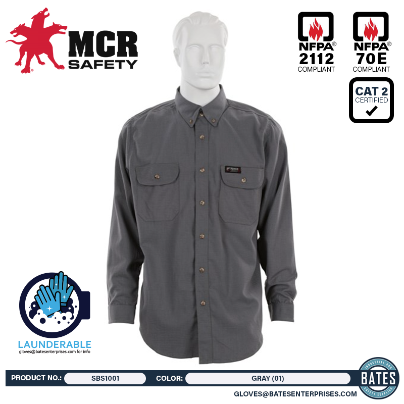 SBS1001 MCR Men's Summit Breeze FR Shirt