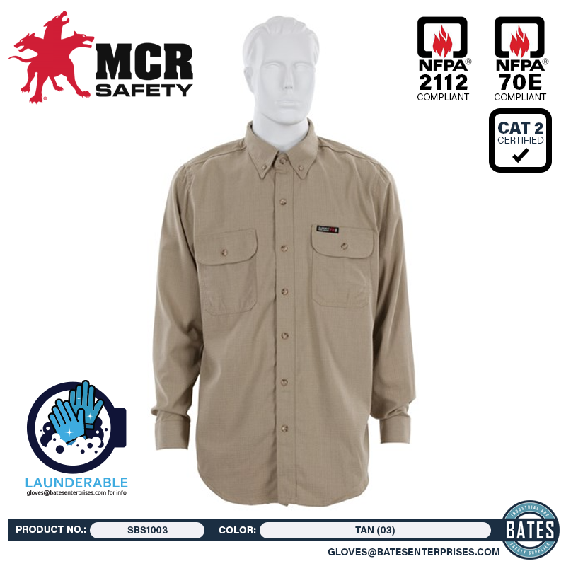 SBS1003 MCR Men's Summit Breeze FR Shirt