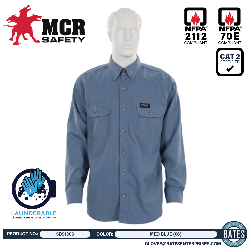 SBS1006 MCR Men's Summit Breeze FR Shirt