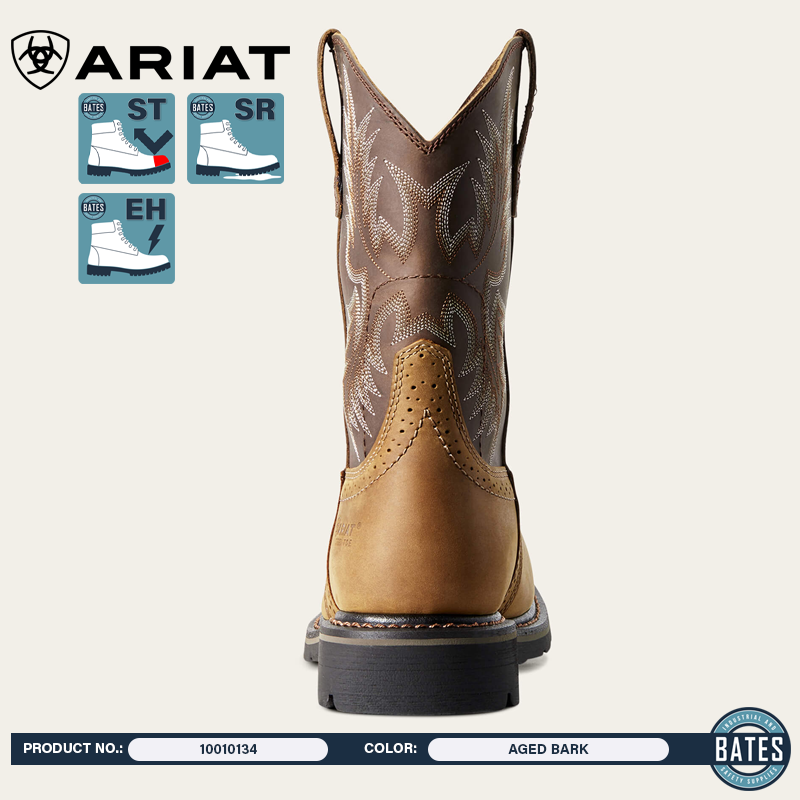 10010134 Ariat Men's SIERRA WS/ST Work Boot