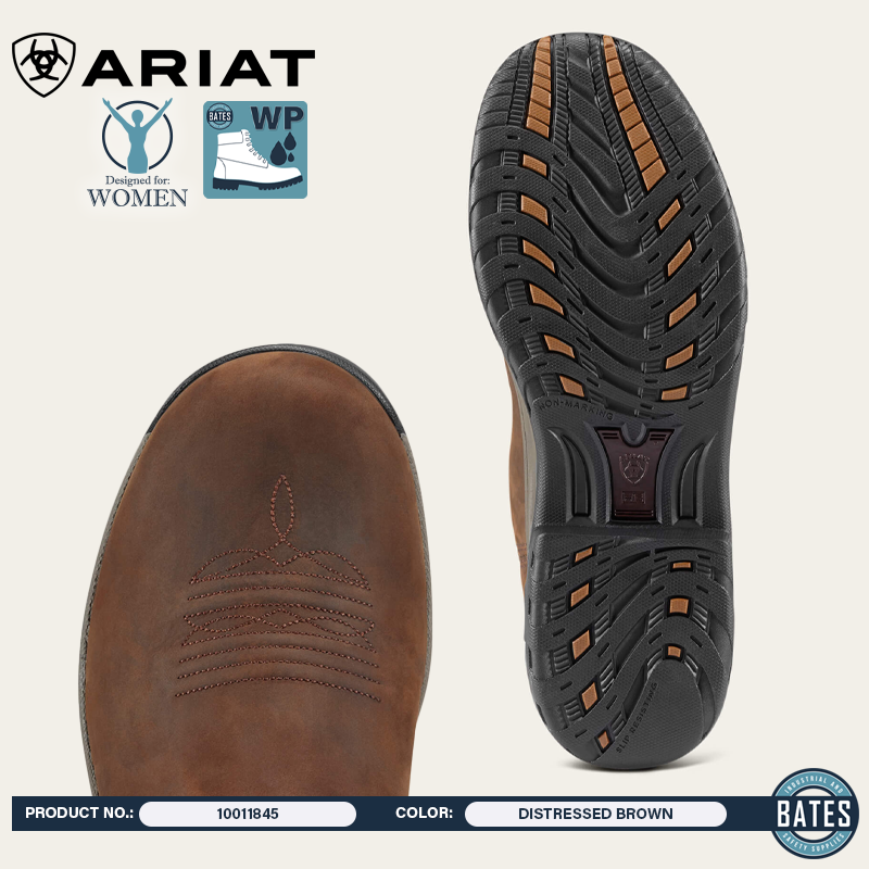 10011845 Ariat Women s TERRAIN Pull On WP Boots Bates Enterprises