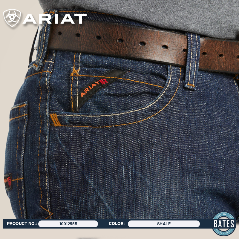 10012555 Ariat Men's FR M4 Boot Cut Jeans