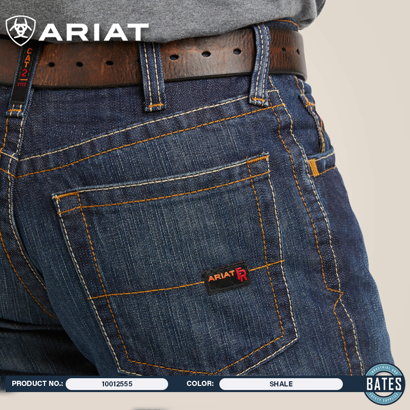 10012555 Ariat Men's FR M4 Boot Cut Jeans