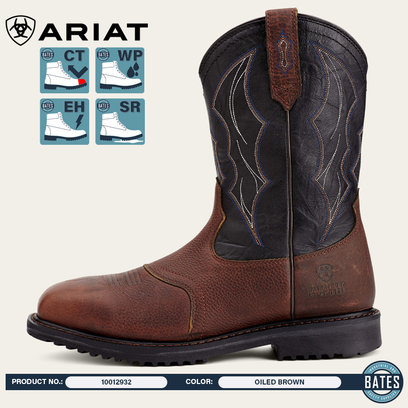 10012932 Ariat Men's RIGTEK WP/CT Work Boots