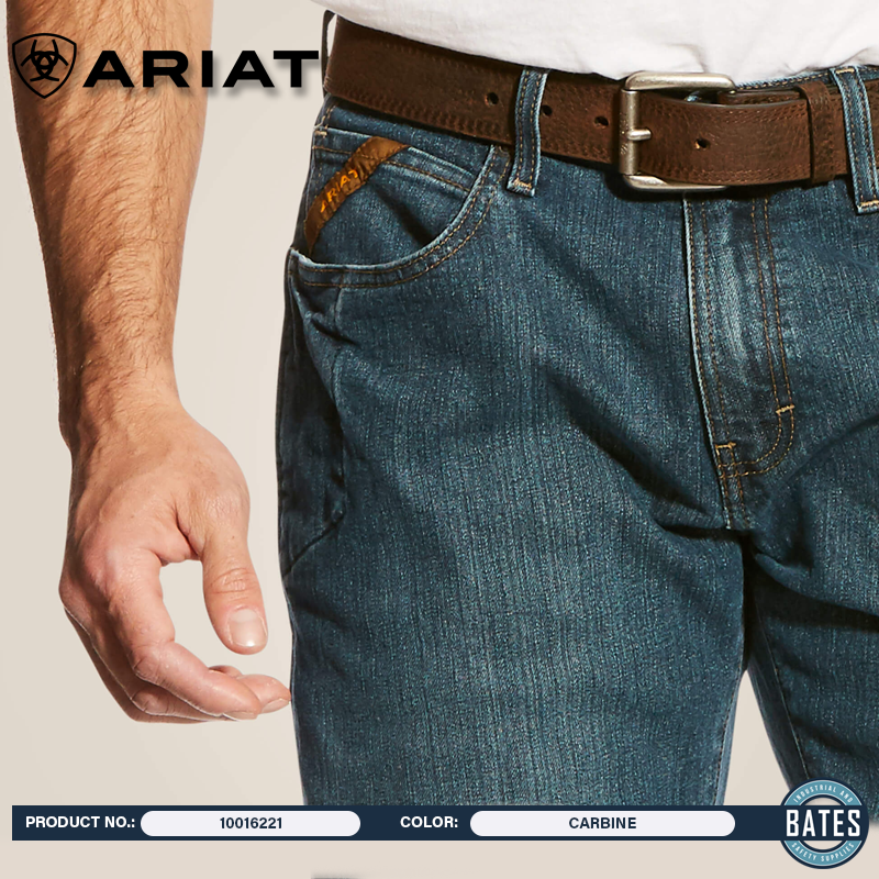10016221 Ariat Men's REBAR® M4 DuraStretch™ Boot Cut Jeans