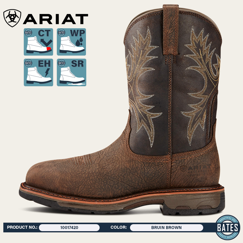 10017420 Ariat Men's WORKHOG® WP/CT Work Boots