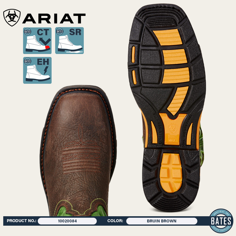 10020084 Ariat Men's WORKHOG® VentTEK CT Work Boots