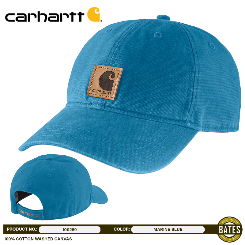 100289 Carhartt SOLID Canvas Caps