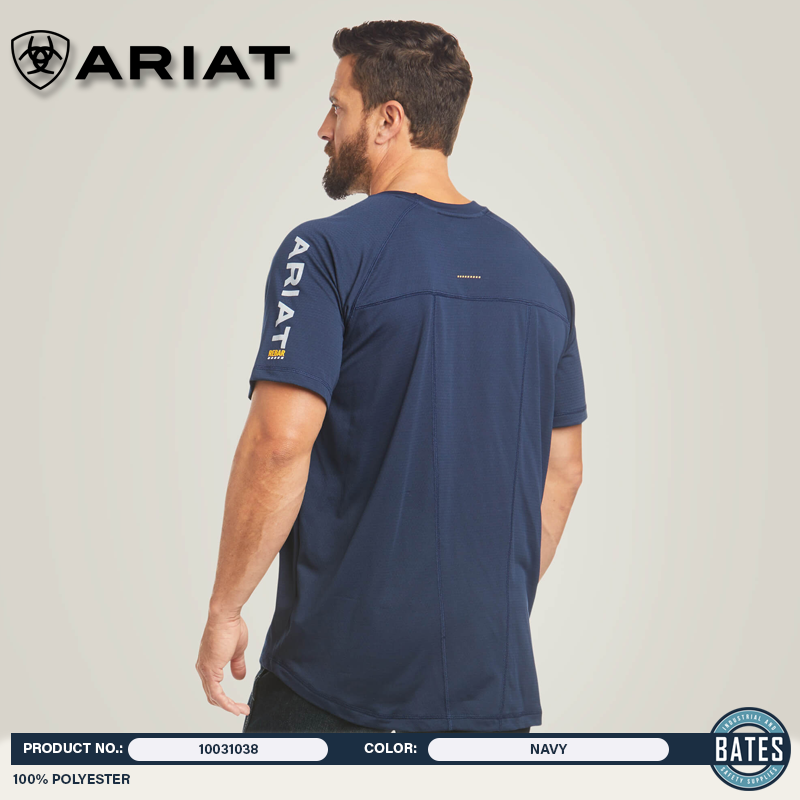 10031038 Ariat Men's REBAR® Heat Fighter SS T-Shirt