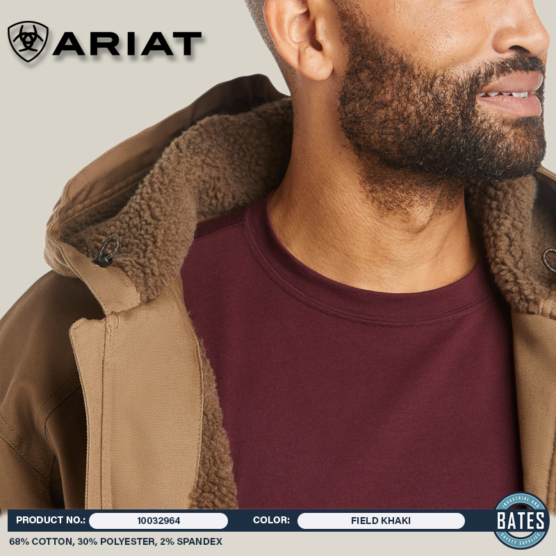 10032964 Ariat Men's REBAR DuraCanvas Insulated Jacket