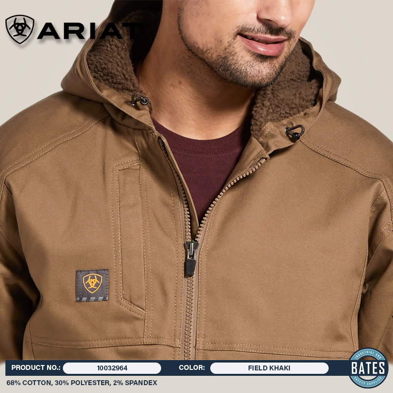 10032964 Ariat Men's REBAR DuraCanvas Insulated Jacket