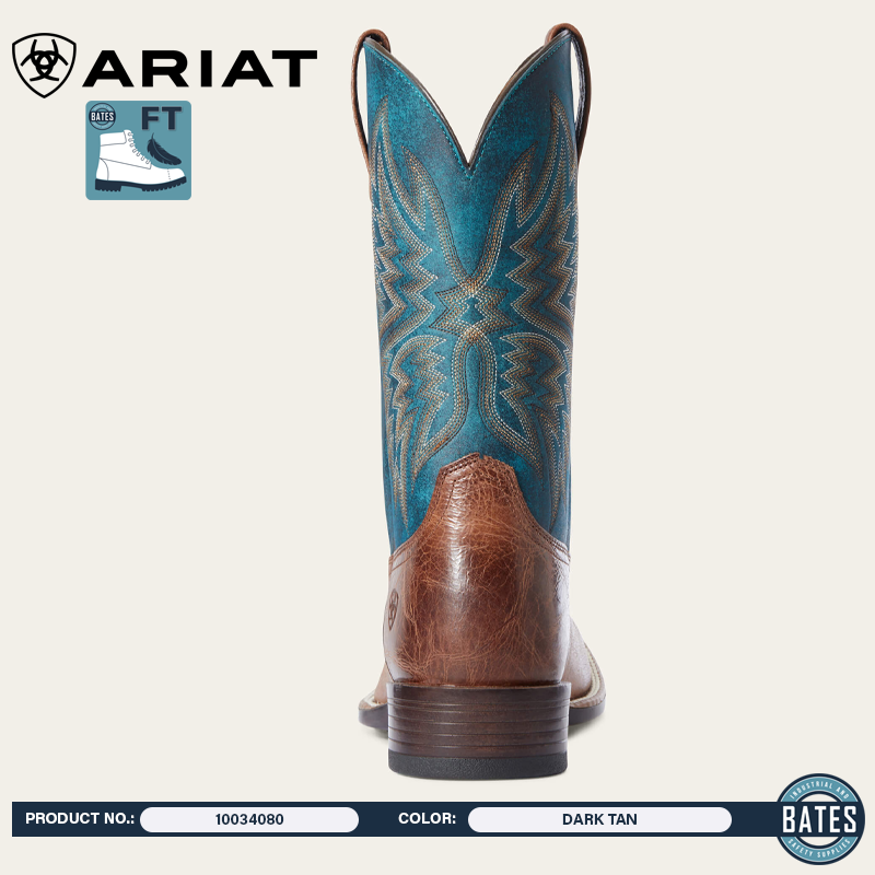 10034080 Ariat Men's VALOR ULTRA Western Square-Toe Boots
