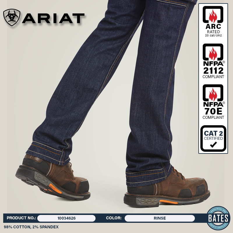 10034626 Ariat Men's FR M7 DuraStretch WORKHORSE Jeans