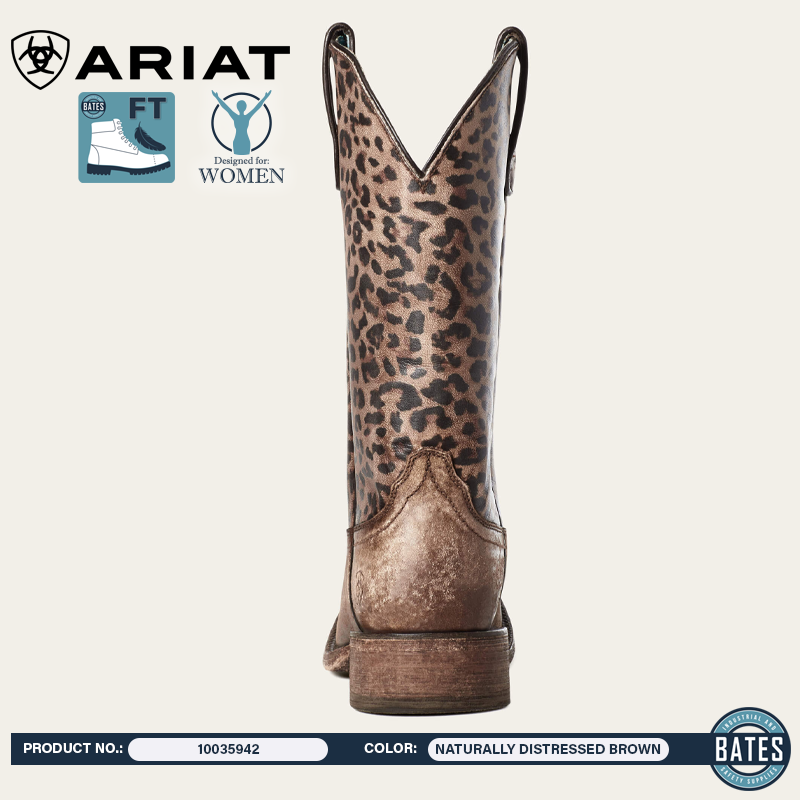 10035942 Ariat Women's CIRCUIT SAVANNA Western Square-Toe Boots