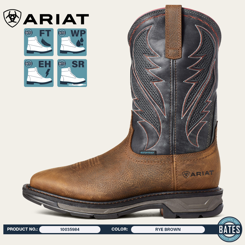 10035984 Ariat Men's WORKHOG® XT VentTEK WP Work Boots