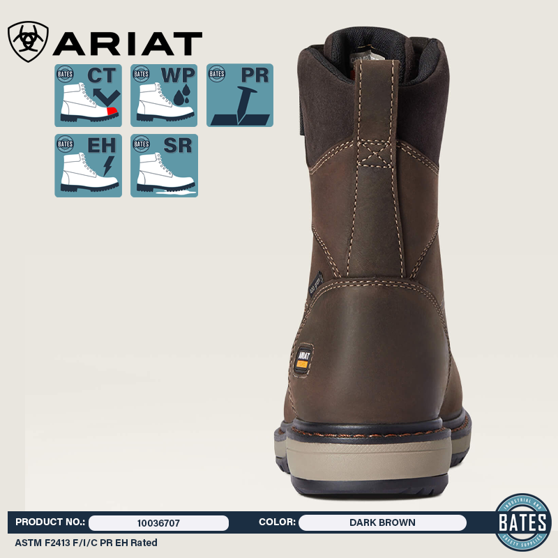 10036707 Ariat Women's RIVETER WP/CT Work Boots