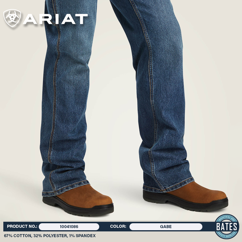 10041086 Ariat Men's REBAR® M4 DuraStretch Boot Cut Jeans