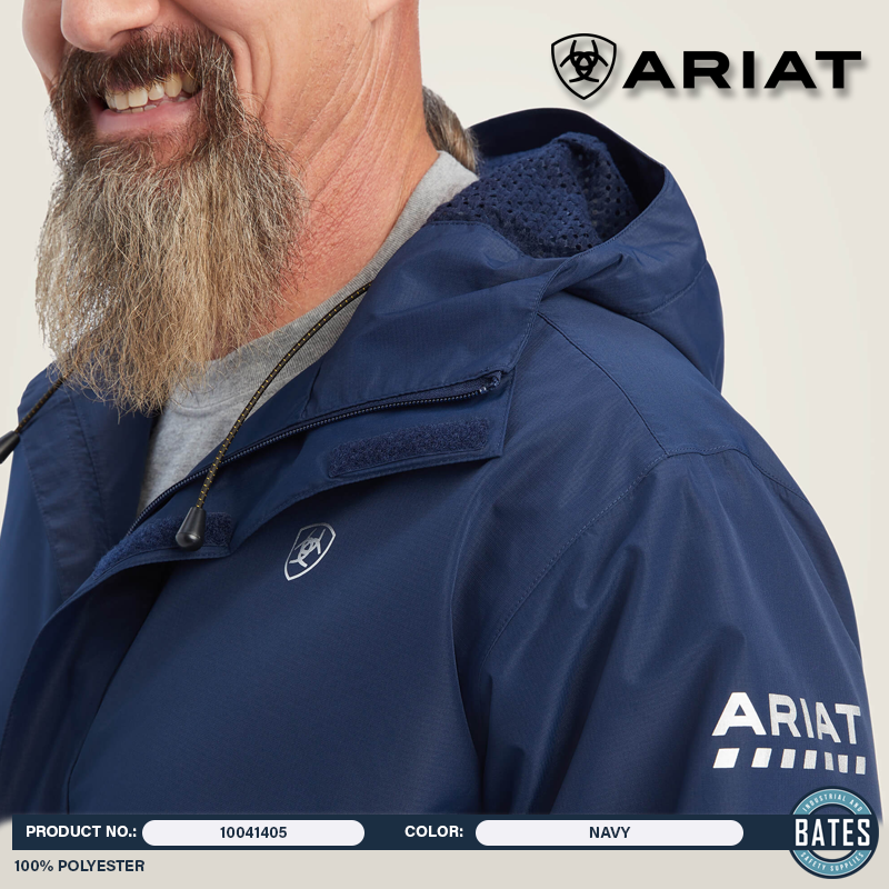 10041405 Ariat Men's REBAR® Stormshell Waterproof Jacket