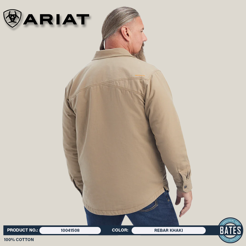 10041508 Ariat Men's REBAR® Classic Canvas Shirt Jacket
