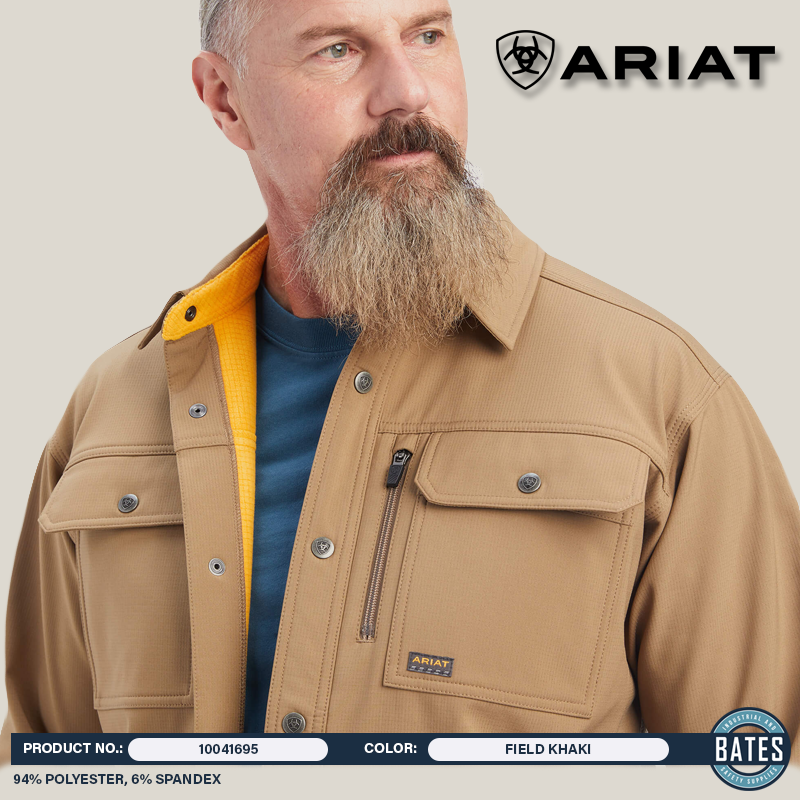 10041695 Ariat Men's REBAR® Softshell Shirt Jacket