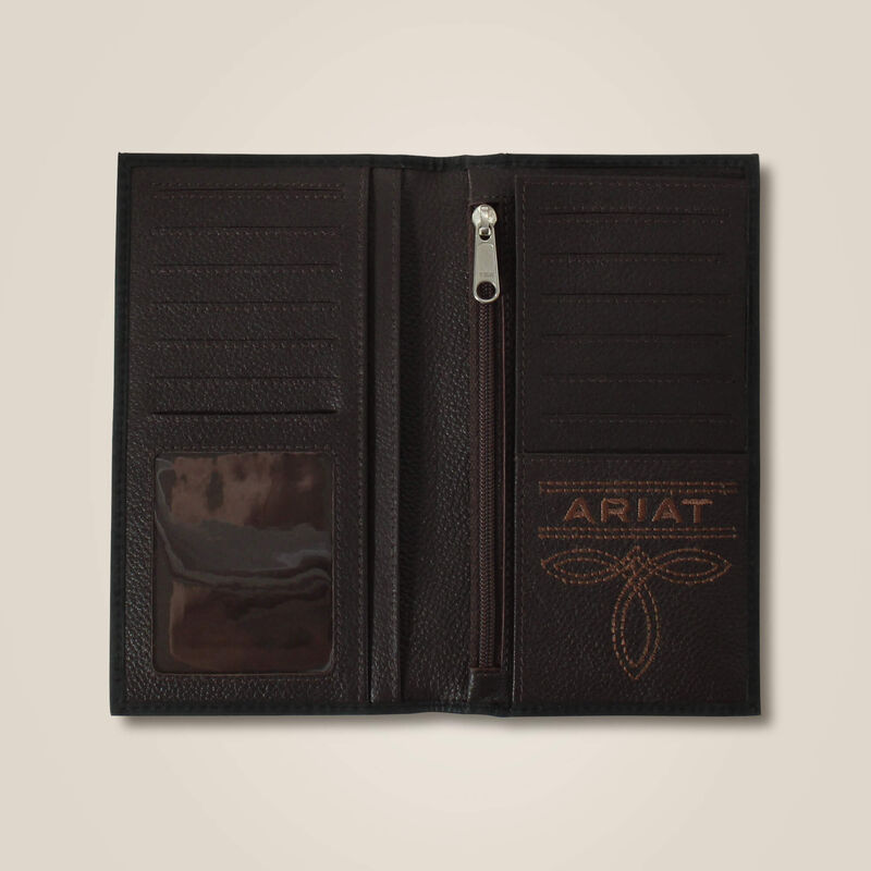 A3548601 ARIAT RODEO WALLET LOGO