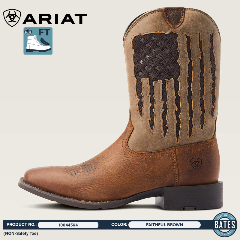 10044564 Ariat Men's Sport My Country VentTEK Western Boots