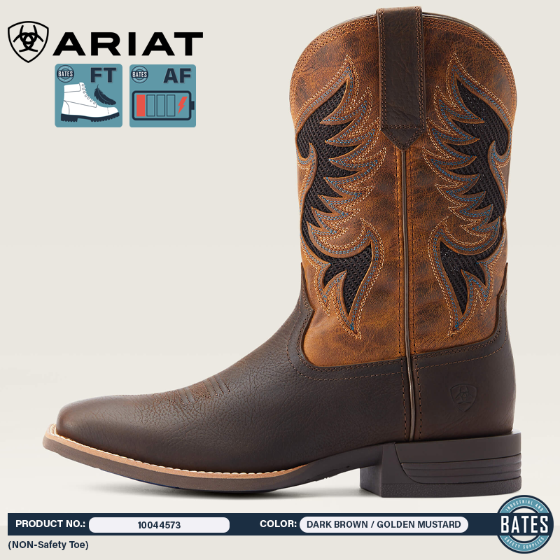 10044573 Ariat Men's COWPUNCHER VentTEK Western Boots