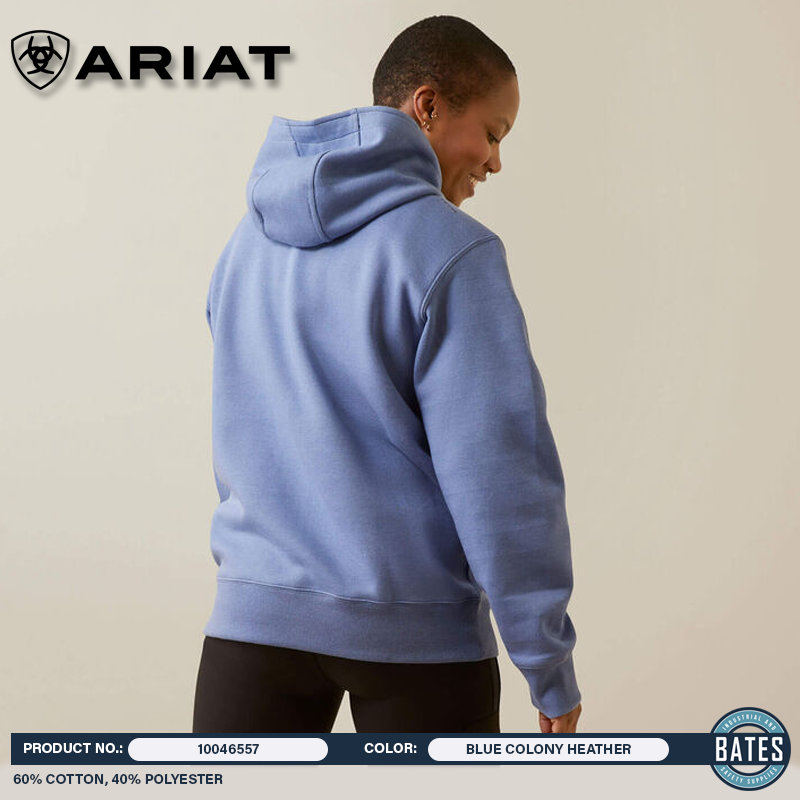 10046557 Ariat Women's Rebar Skill Set 1/2 Zip Hoodie