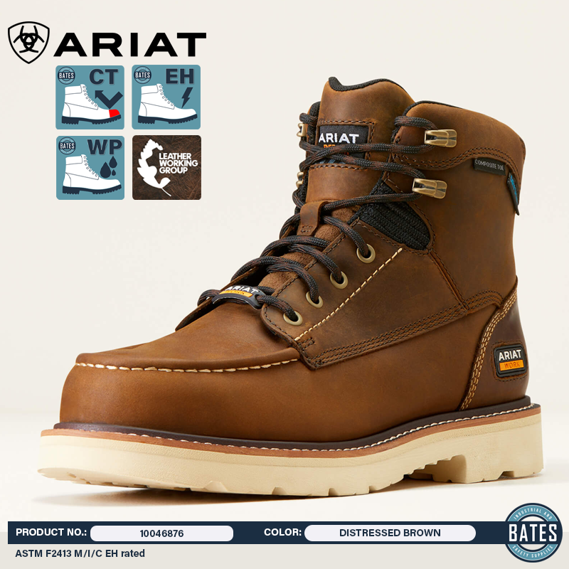 10046876 Ariat Men's REBAR® LIFT WP/CT Work Boots