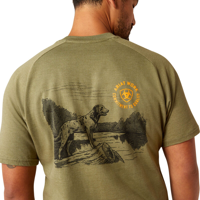 10054509 ARIAT MEN'S REBAR COTTON STRONG BUDDY T-SHIRT