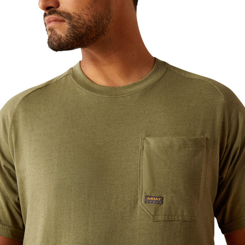 10054509 ARIAT MEN'S REBAR COTTON STRONG BUDDY T-SHIRT