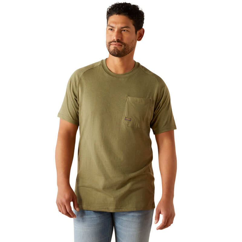 10054509 ARIAT MEN'S REBAR COTTON STRONG BUDDY T-SHIRT
