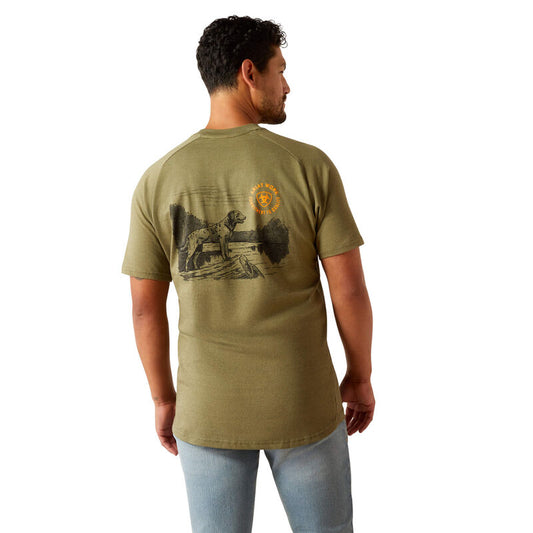 10054509 ARIAT MEN'S REBAR COTTON STRONG BUDDY T-SHIRT