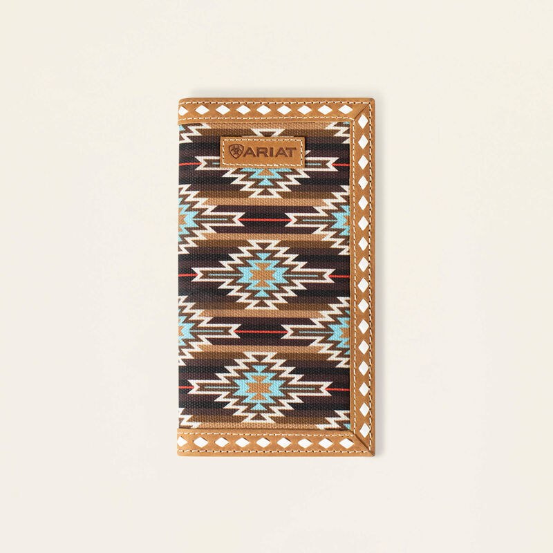 A3559102 ARIAT RODEO WALLET SOUTHWEST DIAMOND