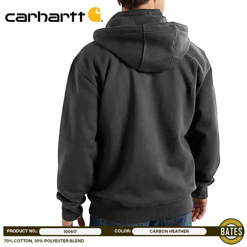 100617 Carhartt Men's RAIN DEFENDER® ¼ Zip Hoodie