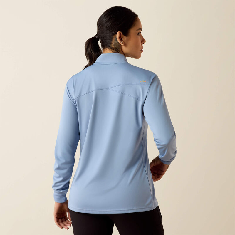 10071294 Ariat Women's Rebar Sunblocker 1/2 Zip T-Shirt
