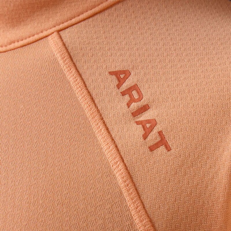 10071298 Ariat Women's Rebar Heat Fighter 1/2 Zip T-Shirt