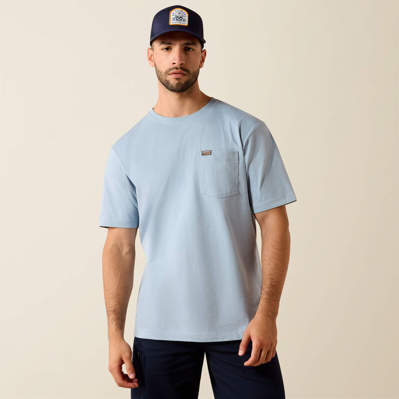 10071364 ARIAT MEN'S REBAR COTTON STRONG SKULL T-SHIRT