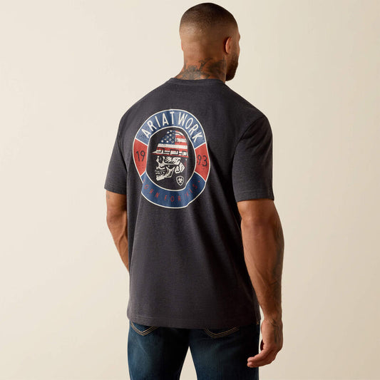 10071365 ARIAT MEN'S COTTON STRONG SKULL T-SHIRT