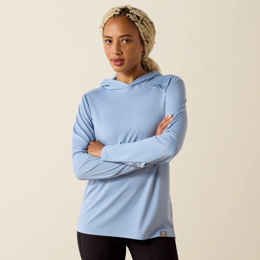 10071436 Ariat Women's Rebar Sunblocker Hooded T-Shirt