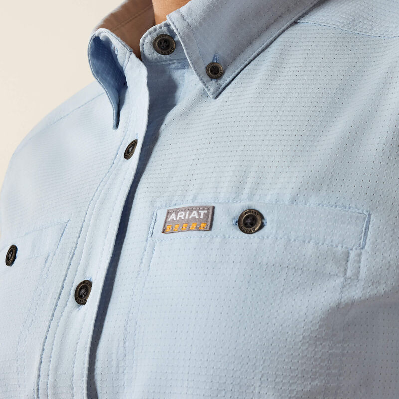 10071477 Ariat Women's Rebar Made Tough 360 Airflow DuraStretch Work Shirt