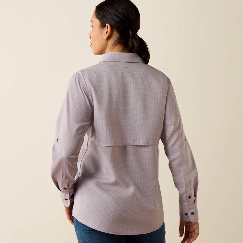 10071568 Ariat Women's Rebar Made Tough VentTEK DuraStretch Work Shirt