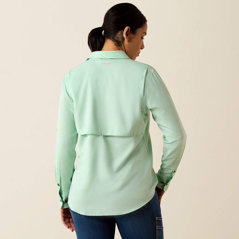 10071570 Ariat Women's Rebar Made Tough VentTEK DuraStretch Work Shirt