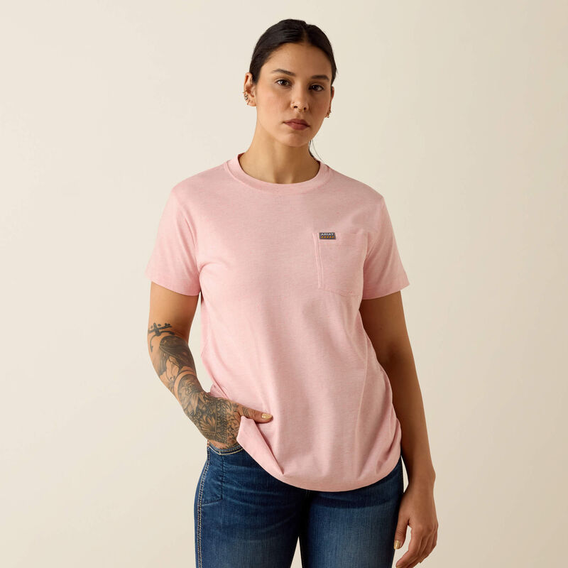 10071626 Rebar Cotton Strong Space Dyed T-Shirt
