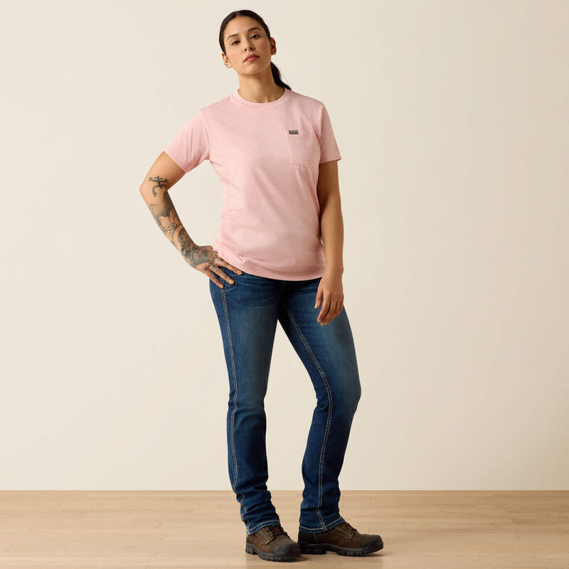 10071626 Rebar Cotton Strong Space Dyed T-Shirt