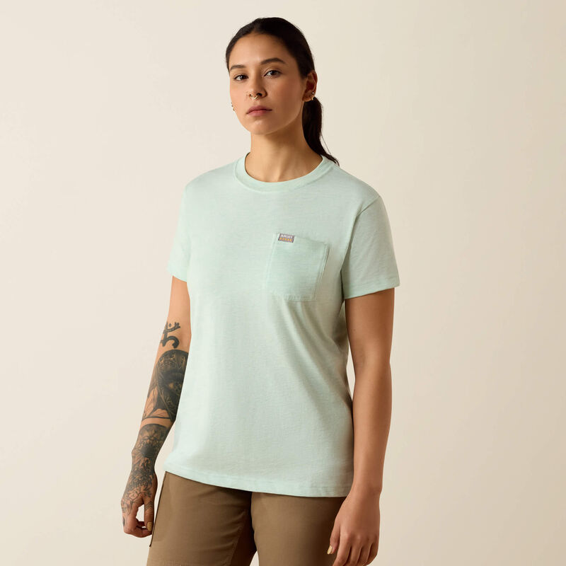 10071627 Rebar Cotton Strong Space Dyed T-Shirt